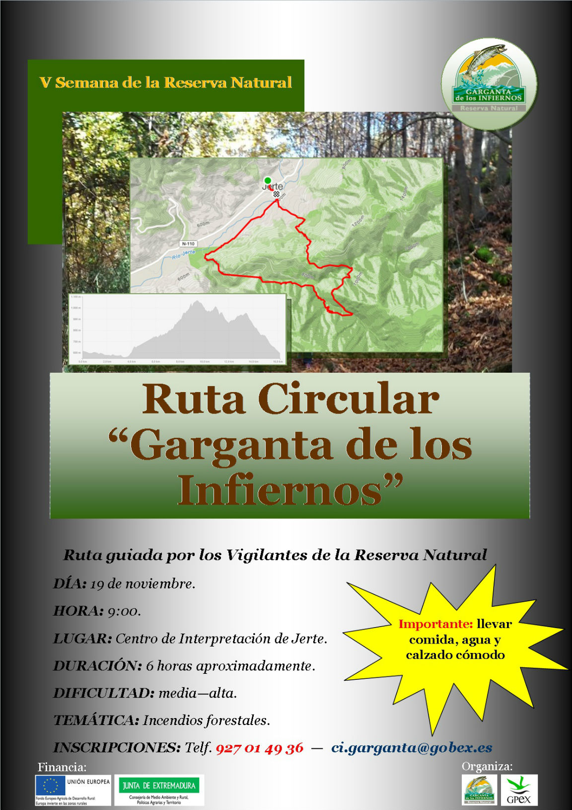 Ruta Circular Por La Reserva Natural Garganta De Los Infiernos