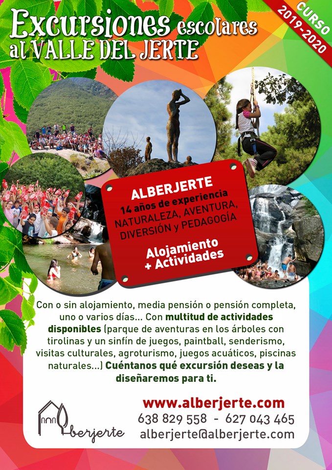 Excursiones Escolares en Alberjerte. El Torno, Valle del Jerte