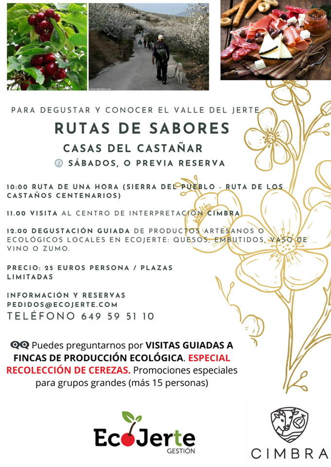 Ruta de sabores. Casas del Castañar