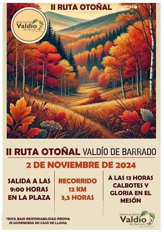 II Ruta Otoñal Valdío de Barrado